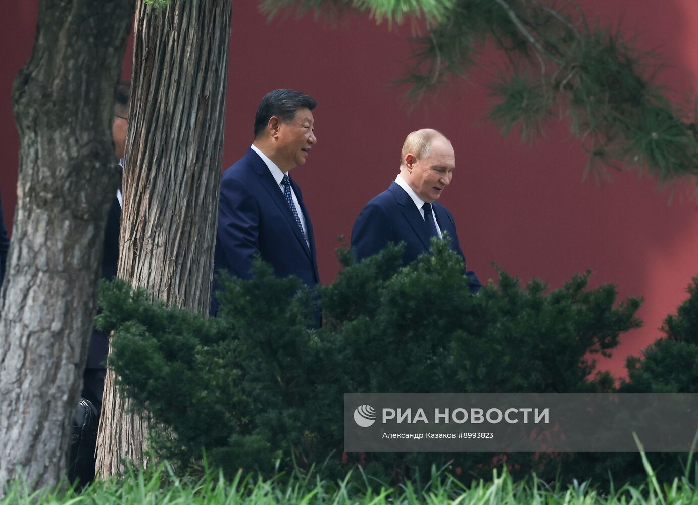 Официальный визит президента Владимира Путина в Китай