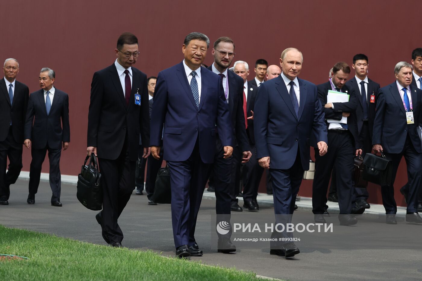 Официальный визит президента Владимира Путина в Китай