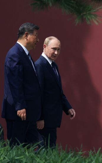 Официальный визит президента Владимира Путина в Китай