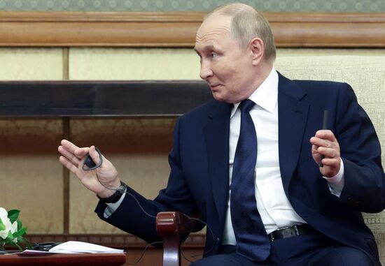 Официальный визит президента Владимира Путина в Китай