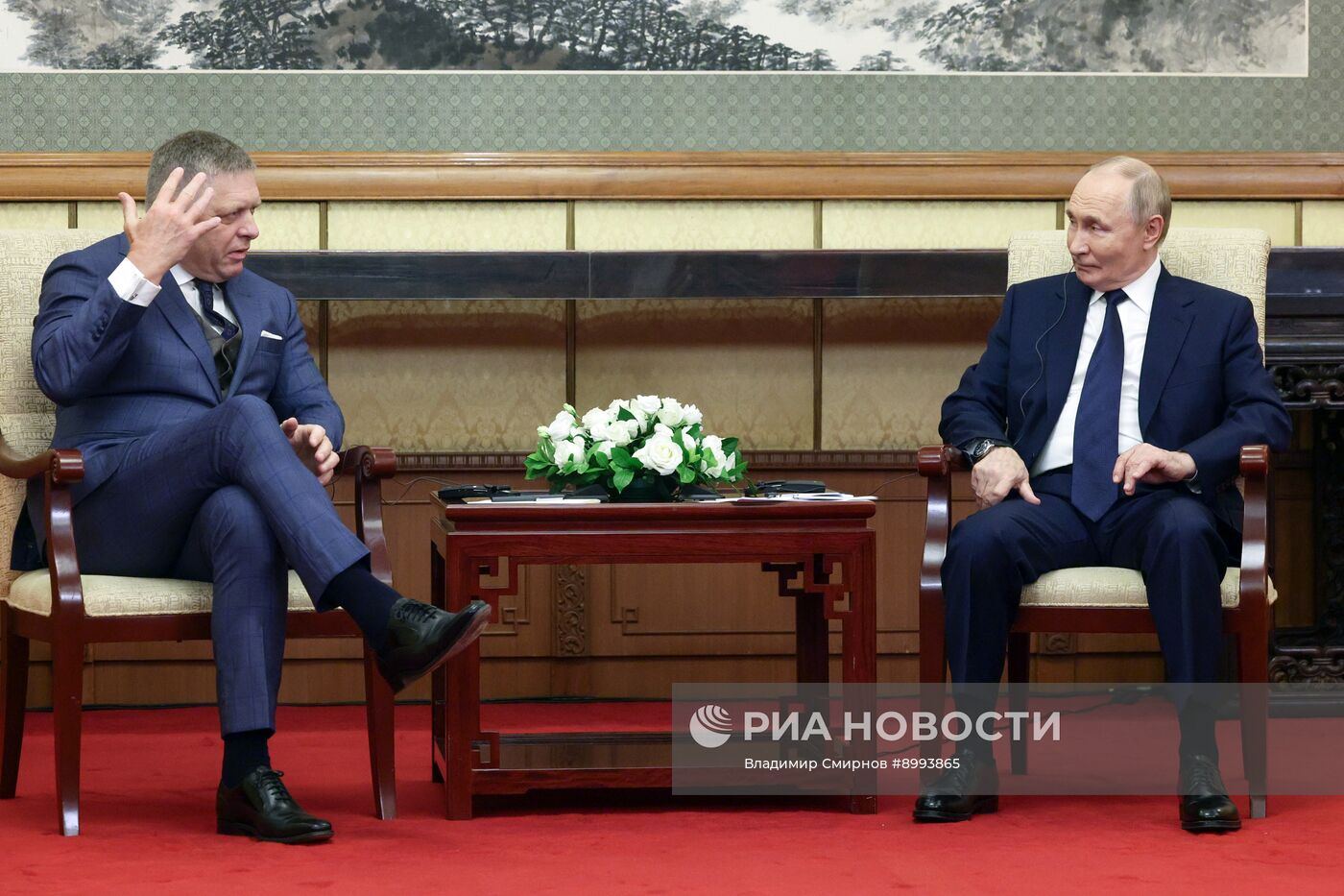 Официальный визит президента Владимира Путина в Китай