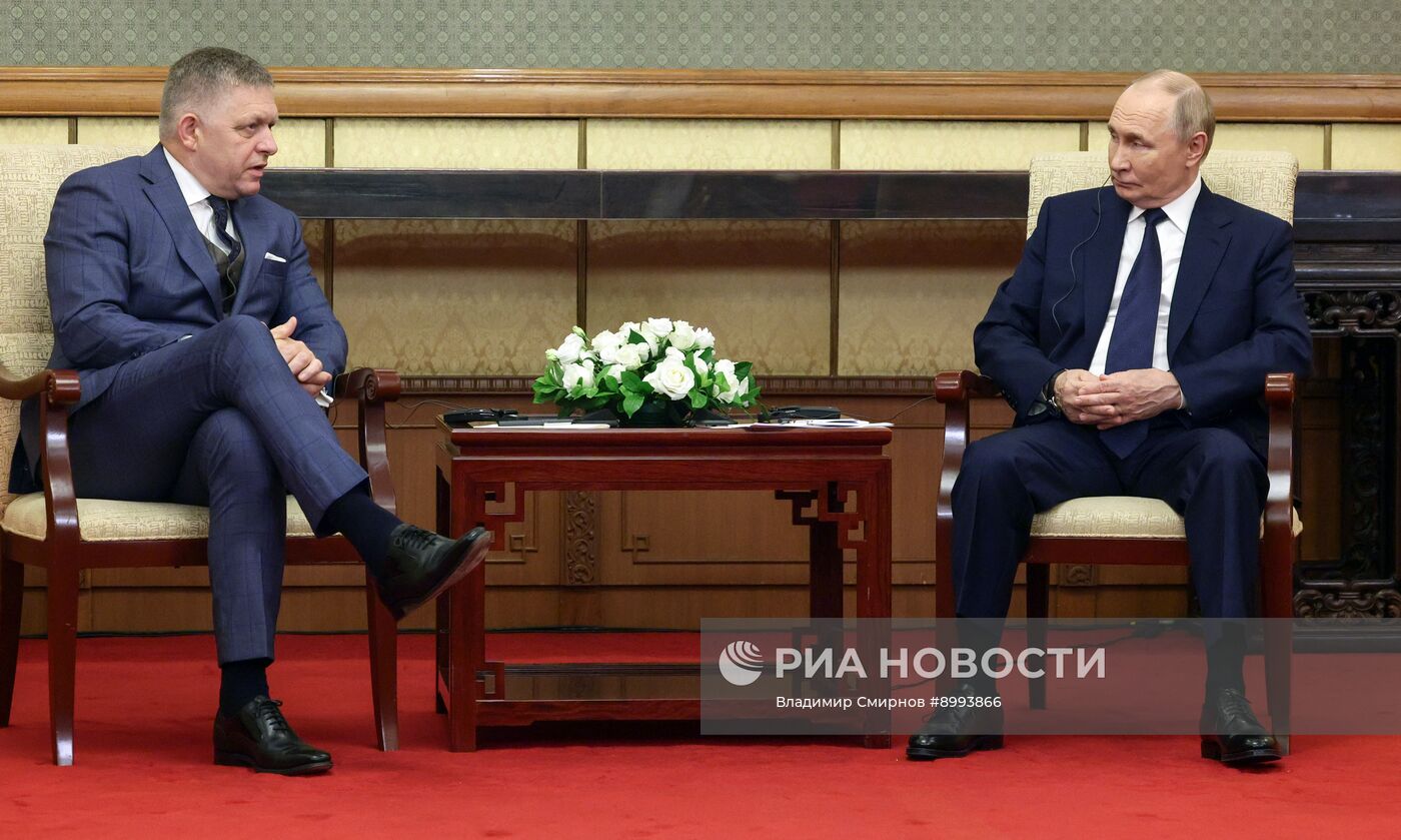 Официальный визит президента Владимира Путина в Китай