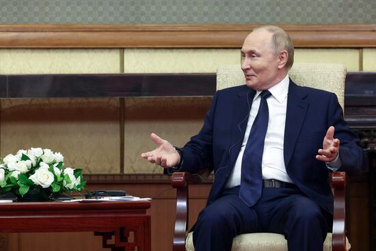 Официальный визит президента Владимира Путина в Китай