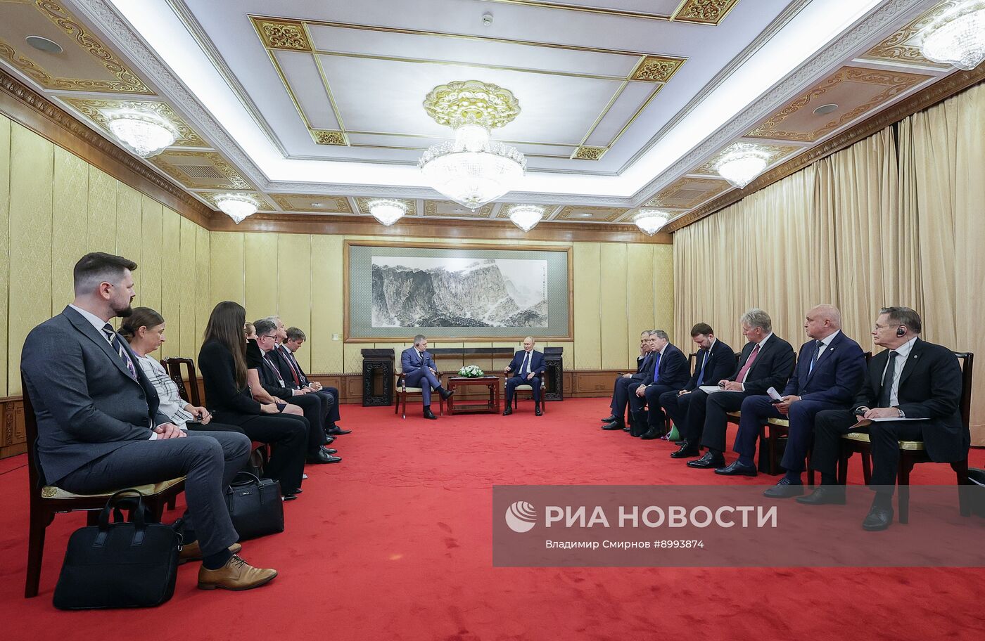 Официальный визит президента Владимира Путина в Китай