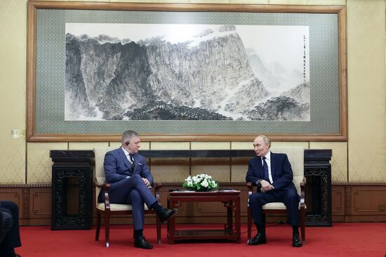 Официальный визит президента Владимира Путина в Китай