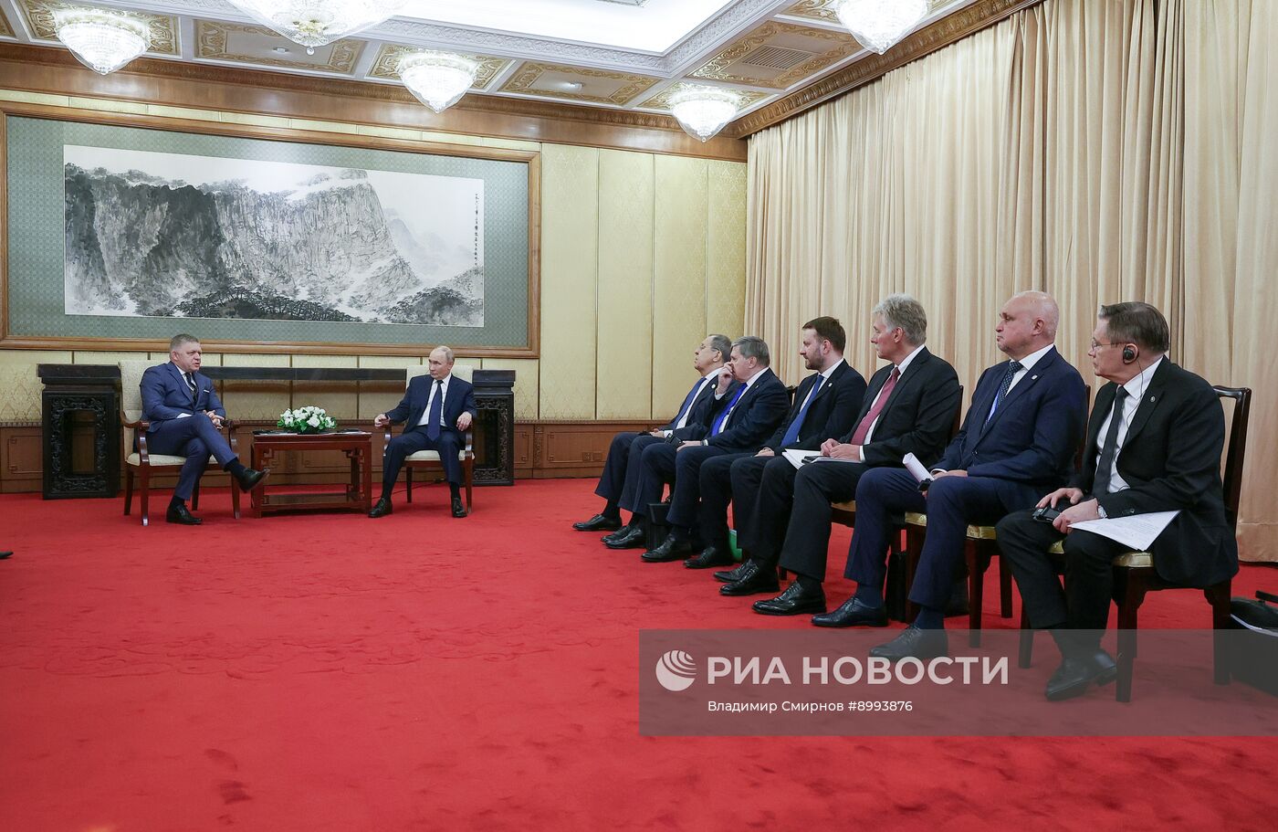 Официальный визит президента Владимира Путина в Китай