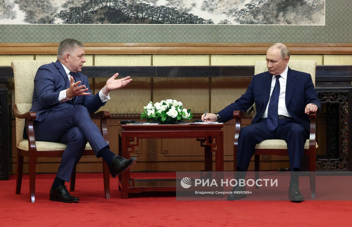 Официальный визит президента Владимира Путина в Китай