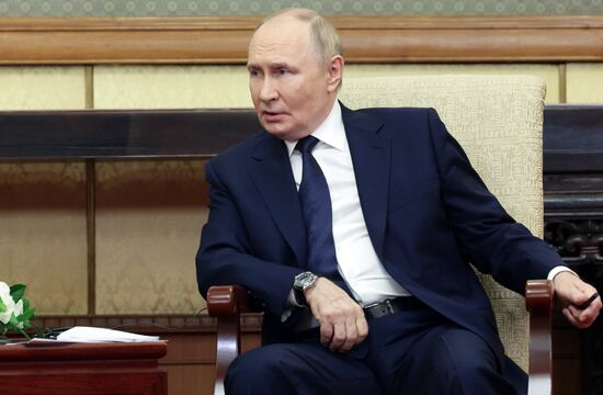 Официальный визит президента Владимира Путина в Китай