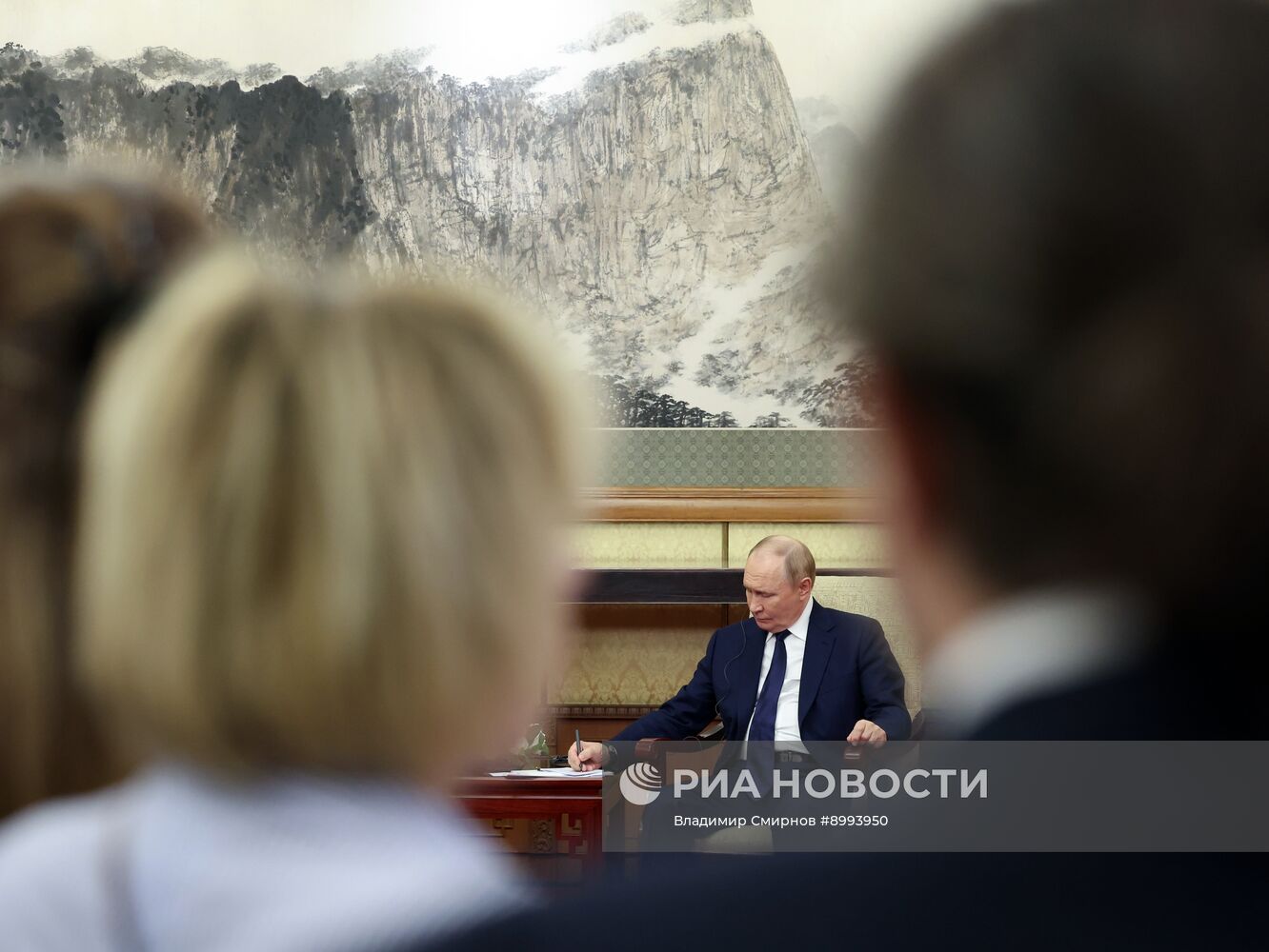 Официальный визит президента Владимира Путина в Китай