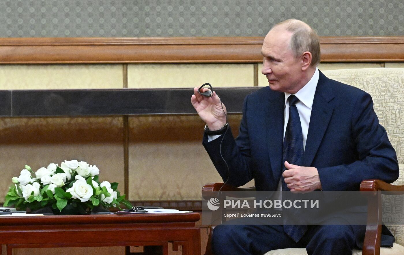 Официальный визит президента Владимира Путина в Китай