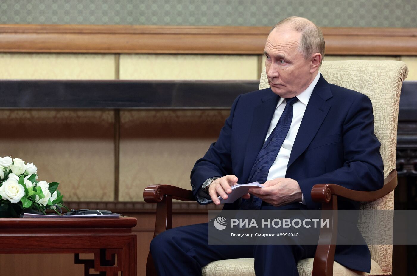 Официальный визит президента Владимира Путина в Китай