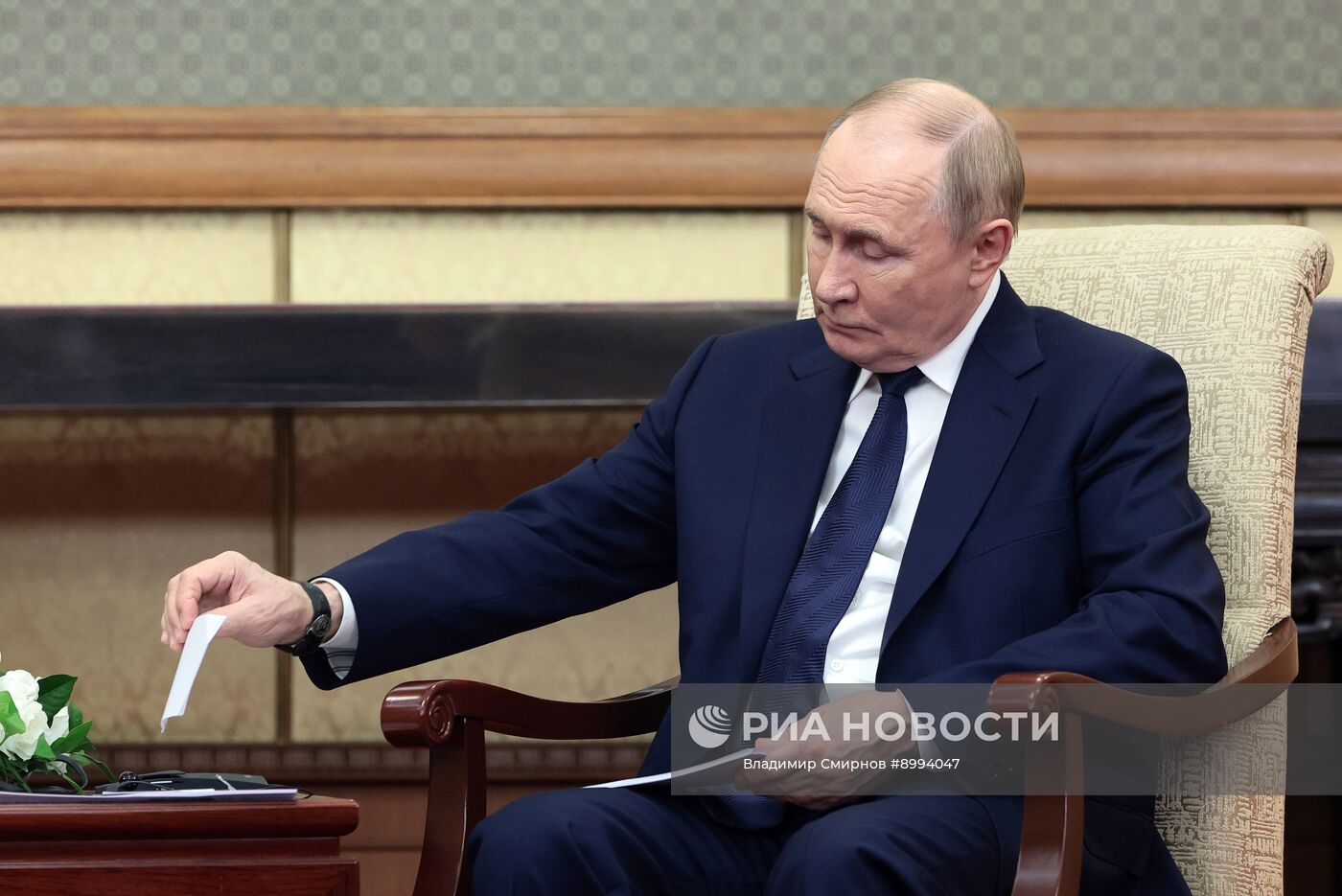 Официальный визит президента Владимира Путина в Китай