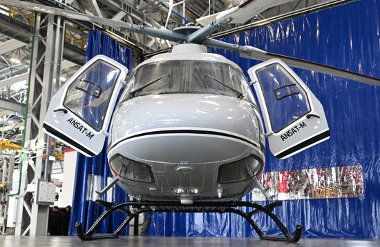 Первый полет импортозамещенного вертолёта "Ансат"