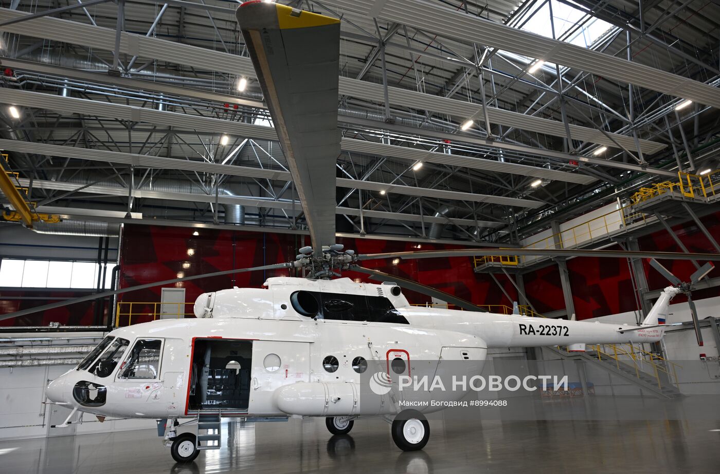 Первый полет импортозамещенного вертолёта "Ансат"