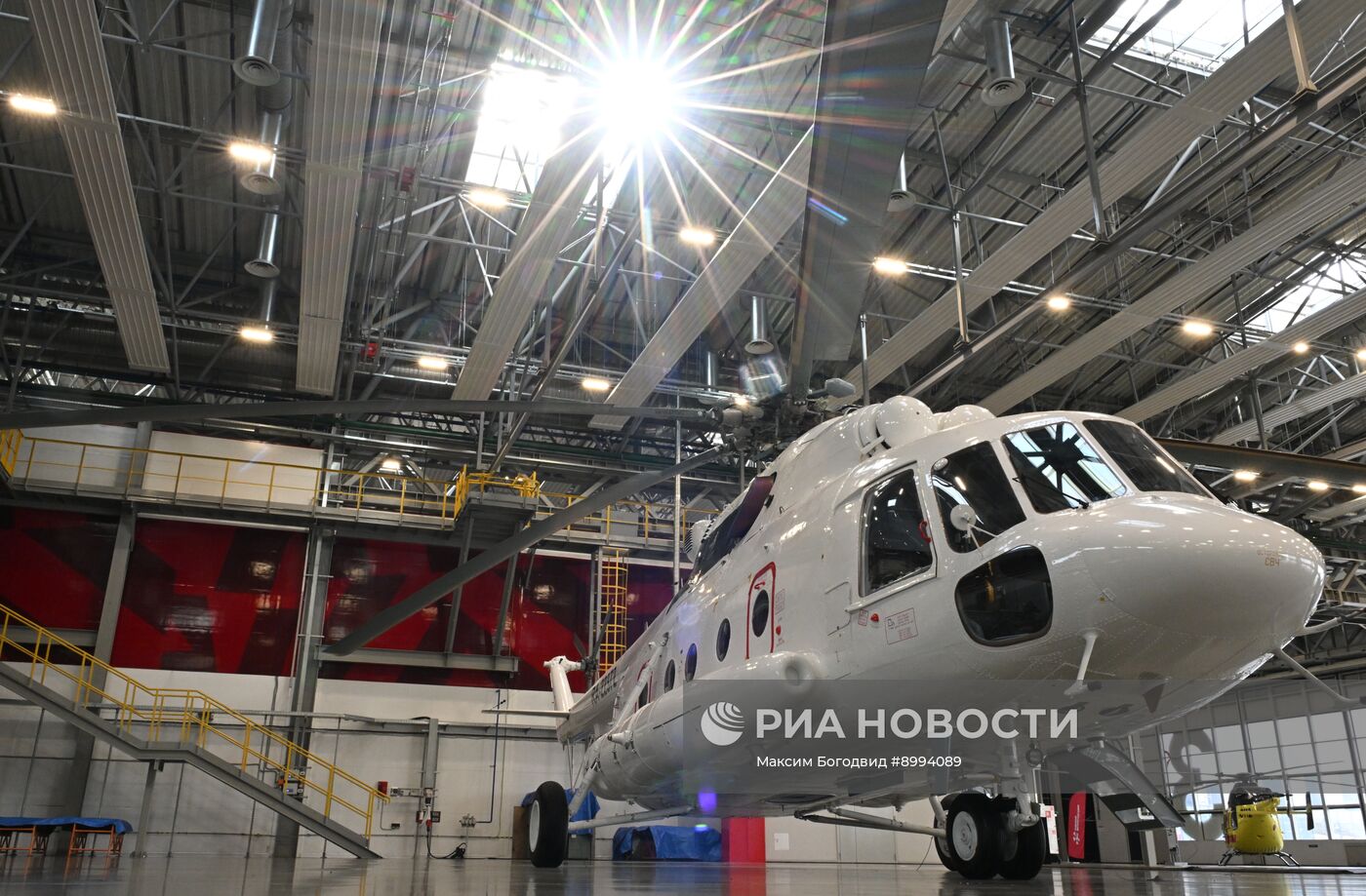 Первый полет импортозамещенного вертолёта "Ансат"