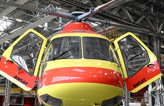 Первый полет импортозамещенного вертолёта "Ансат"