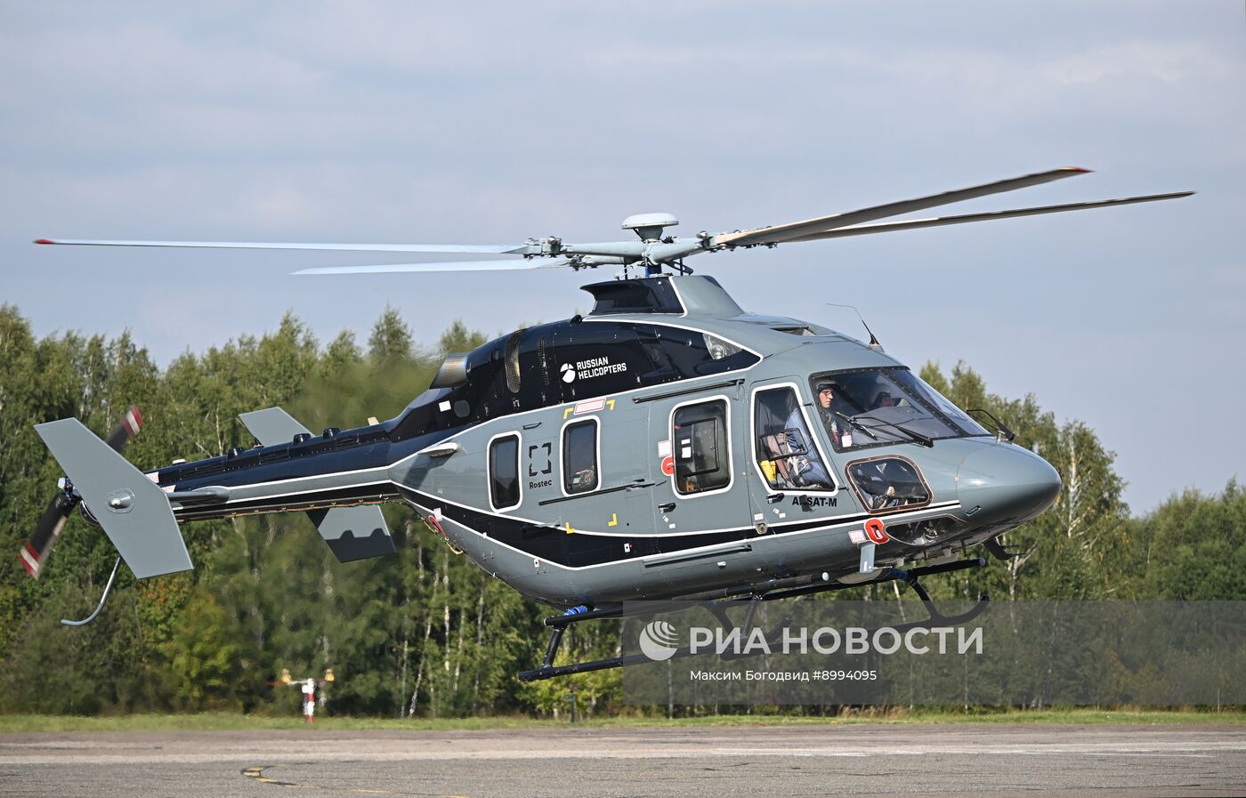 Первый полет импортозамещенного вертолёта "Ансат"