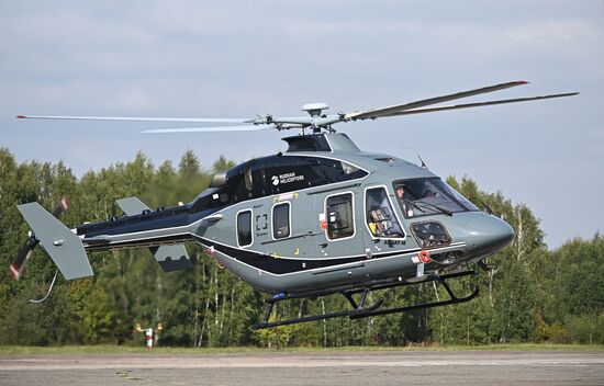 Первый полет импортозамещенного вертолёта "Ансат"