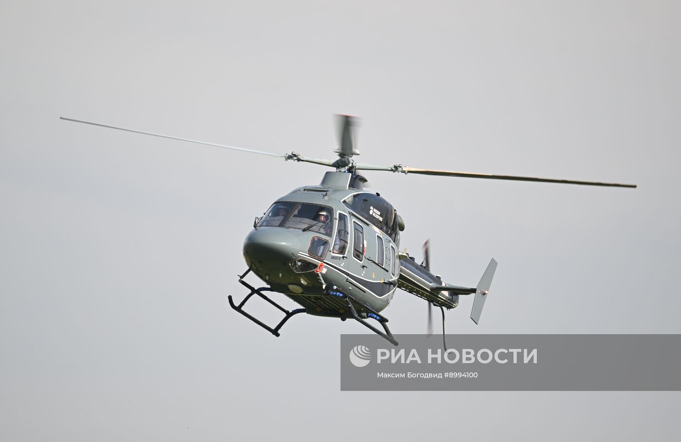 Первый полет импортозамещенного вертолёта "Ансат"