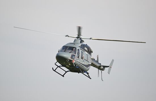 Первый полет импортозамещенного вертолёта "Ансат"