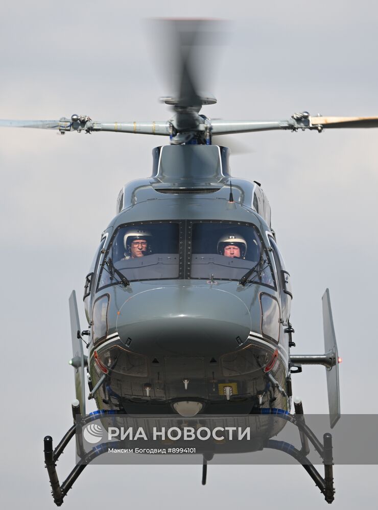 Первый полет импортозамещенного вертолёта "Ансат"
