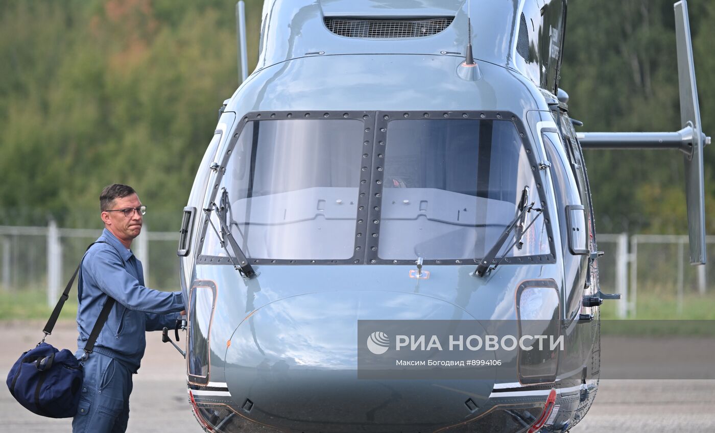 Первый полет импортозамещенного вертолёта "Ансат"