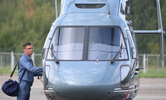 Первый полет импортозамещенного вертолёта "Ансат"