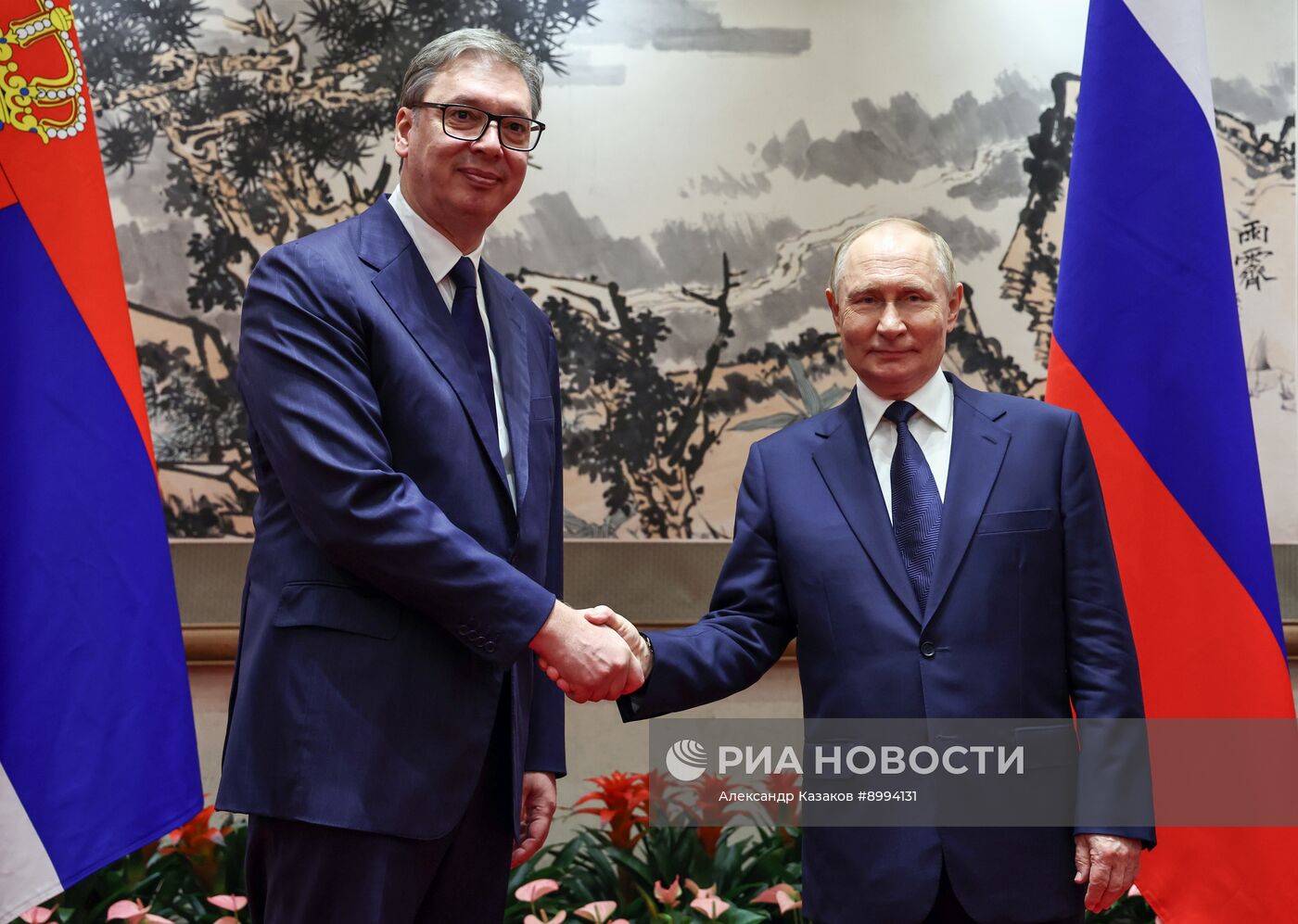 Официальный визит президента Владимира Путина в Китай