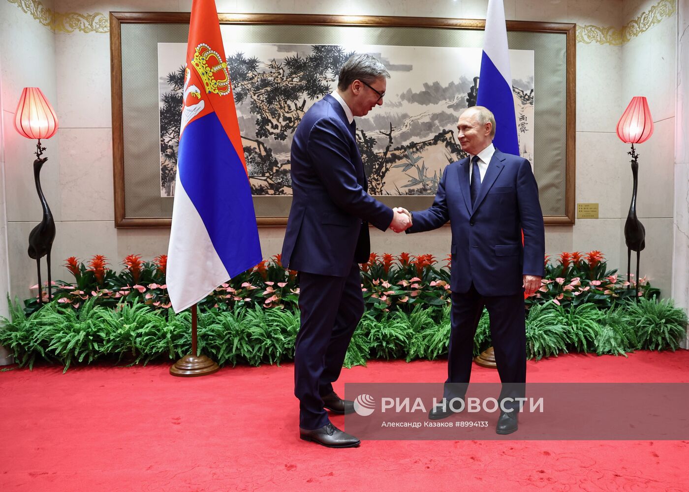 Официальный визит президента Владимира Путина в Китай