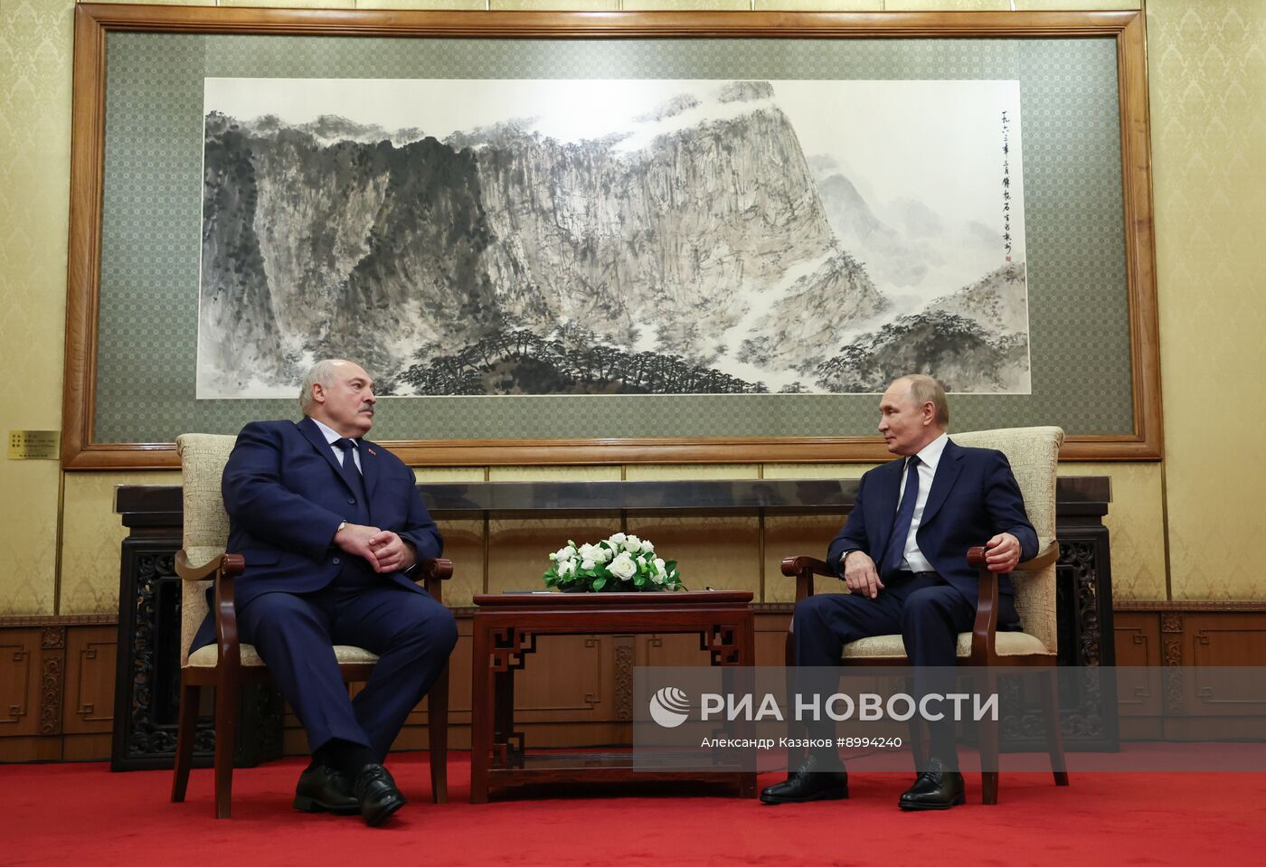 Официальный визит президента Владимира Путина в Китай