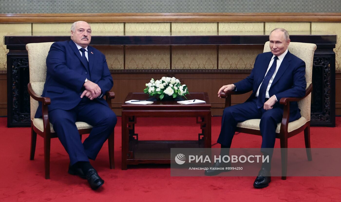 Официальный визит президента Владимира Путина в Китай