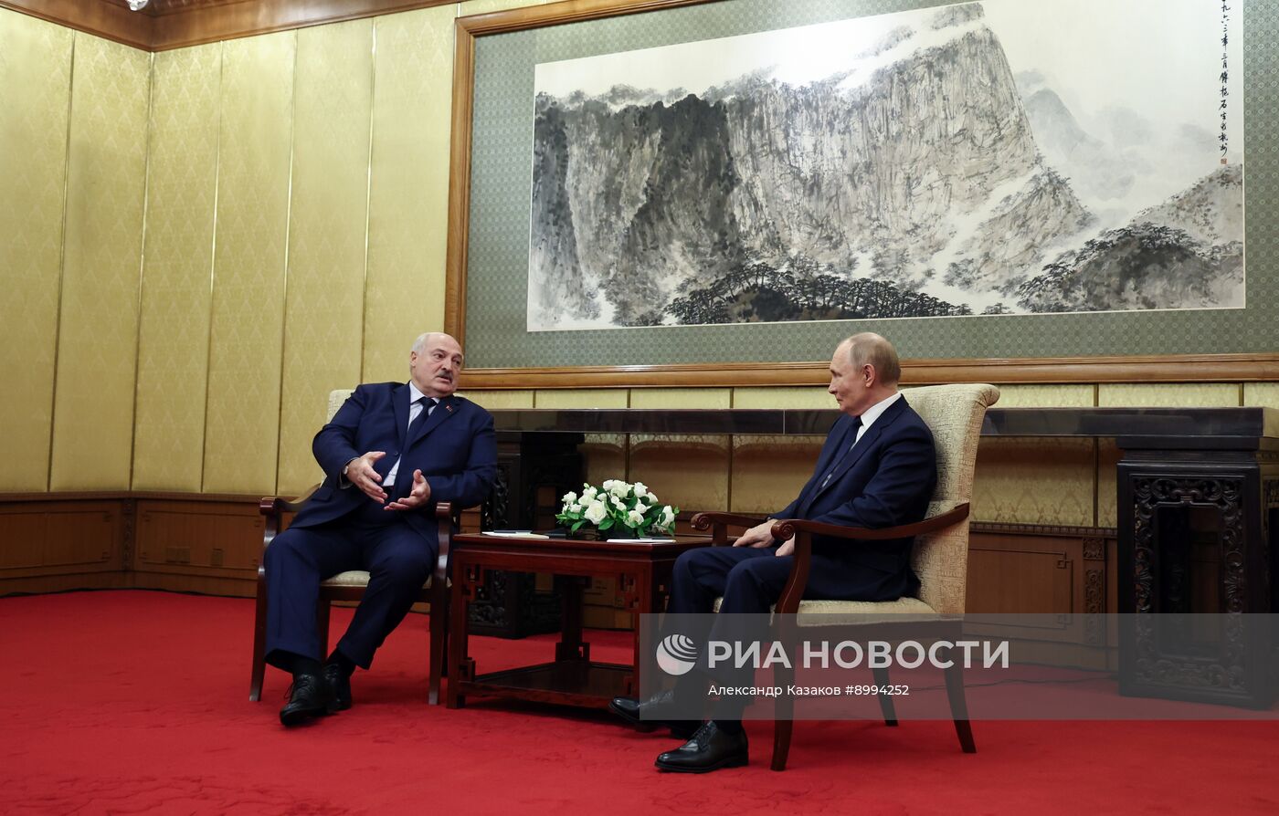 Официальный визит президента Владимира Путина в Китай