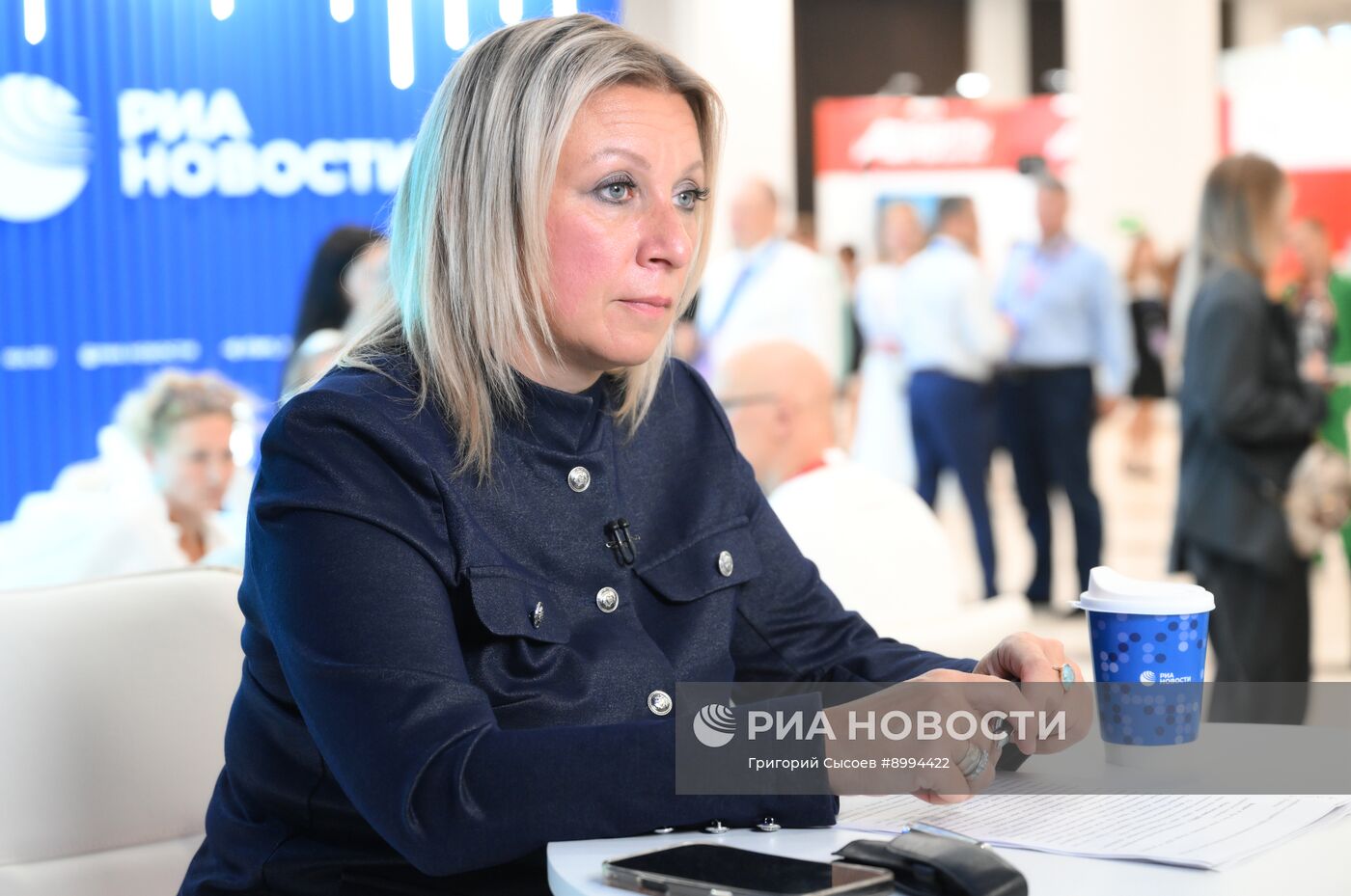 ВЭФ-2025. Стенды РИА Новости и радио Sputnik