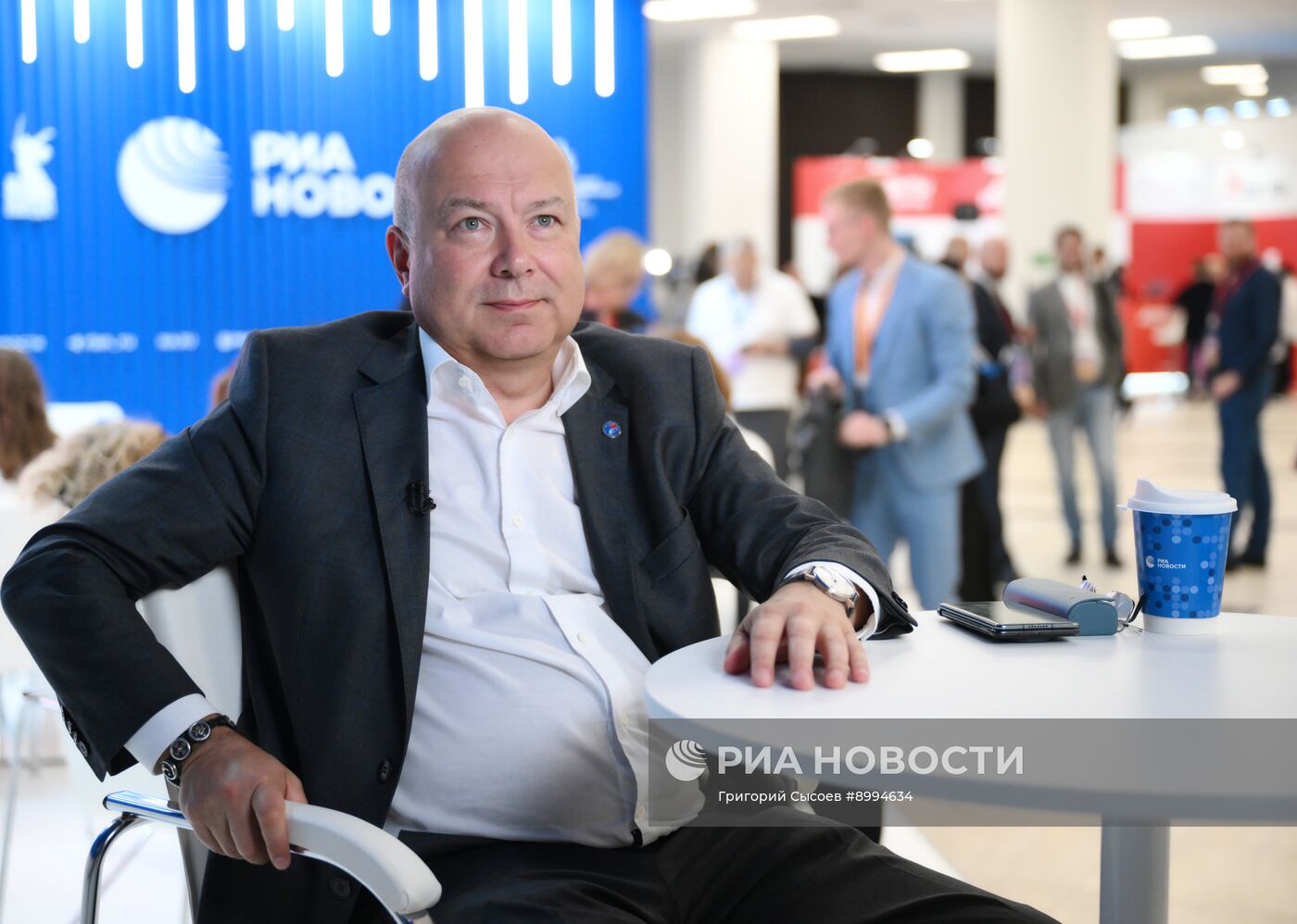 ВЭФ-2025. Стенды РИА Новости и радио Sputnik