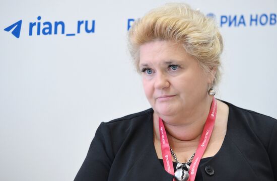 ВЭФ-2025. Стенды РИА Новости и радио Sputnik