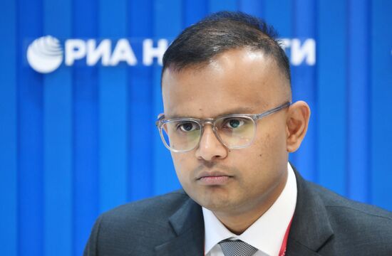 ВЭФ-2025. Стенды РИА Новости и радио Sputnik