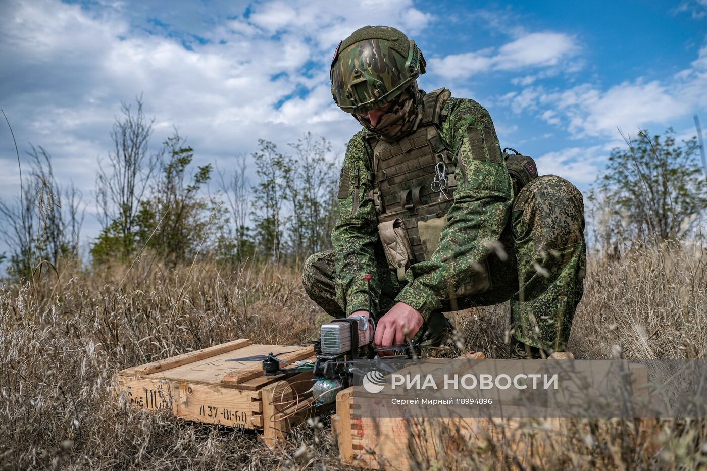 Подготовка штурмовых подразделений российской группировки войск "Днепр" на Запорожском направлении