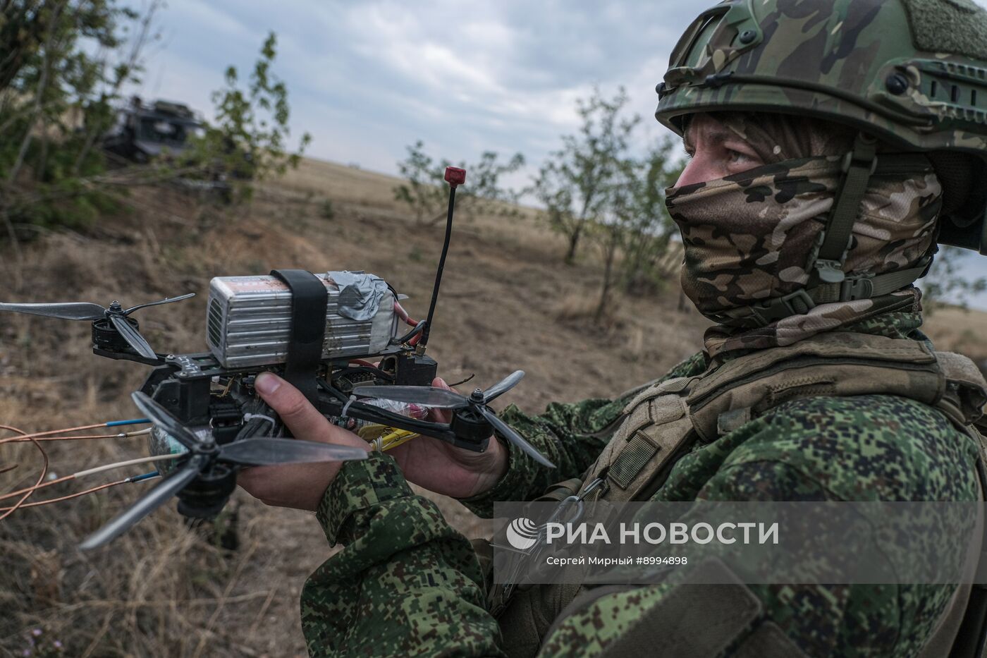Подготовка штурмовых подразделений российской группировки войск "Днепр" на Запорожском направлении