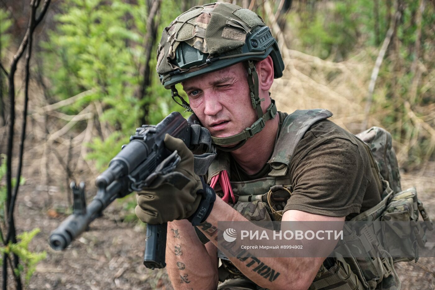 Подготовка штурмовых подразделений российской группировки войск "Днепр" на Запорожском направлении