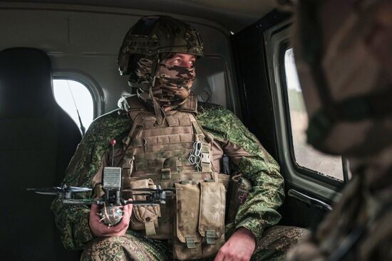 Подготовка штурмовых подразделений российской группировки войск "Днепр" на Запорожском направлении 