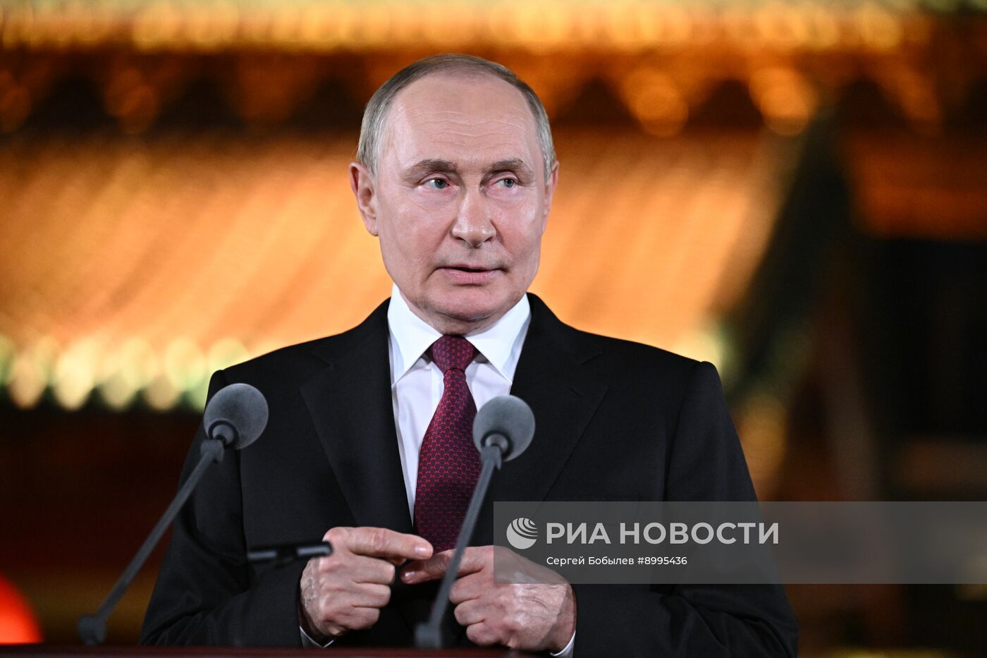 Официальный визит президента Владимира Путина в Китай