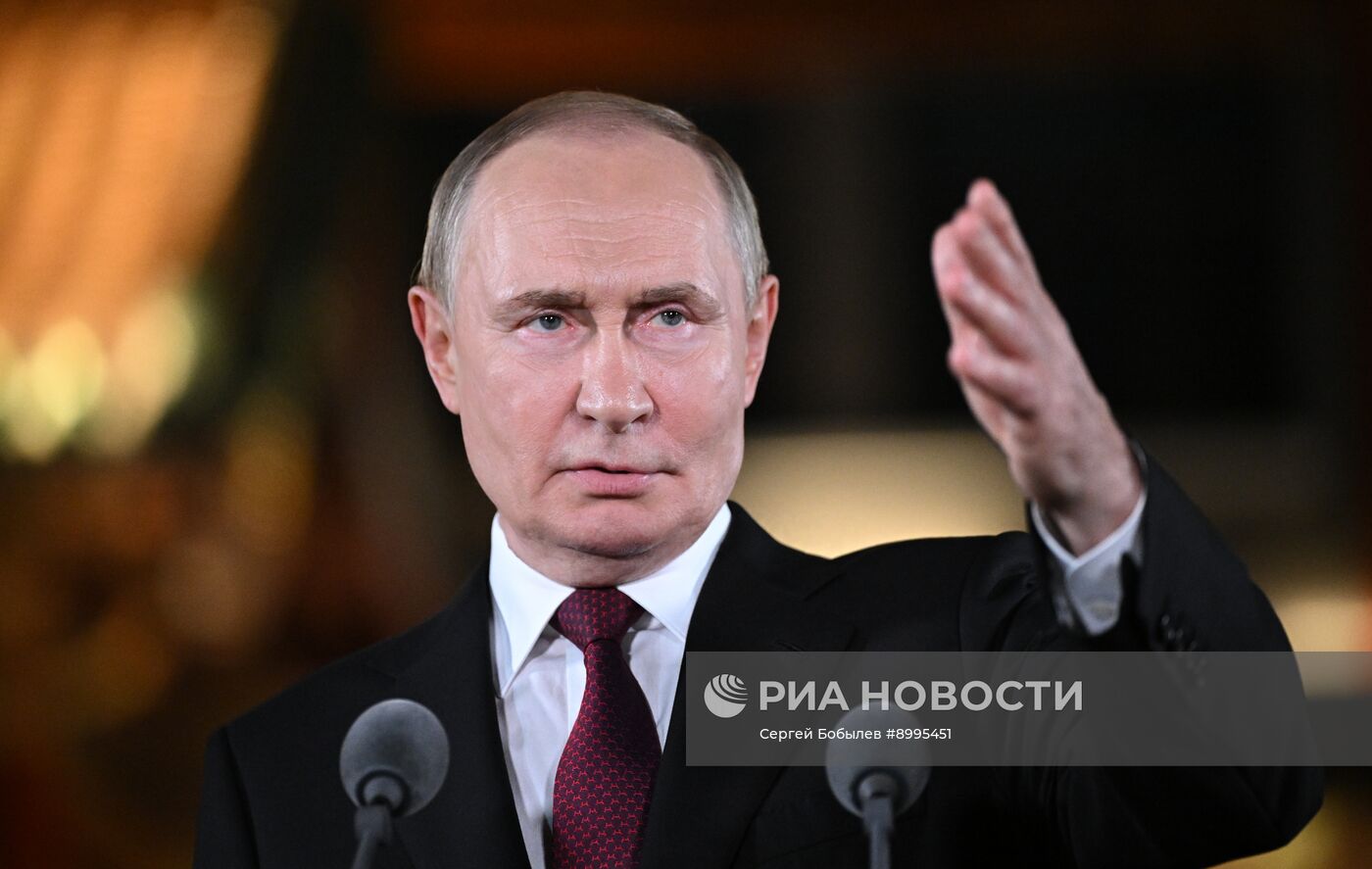 Официальный визит президента Владимира Путина в Китай