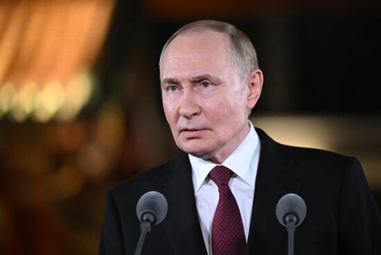 Официальный визит президента Владимира Путина в Китай