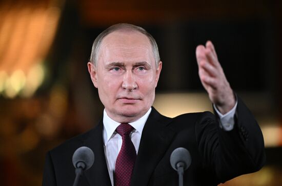 Официальный визит президента Владимира Путина в Китай