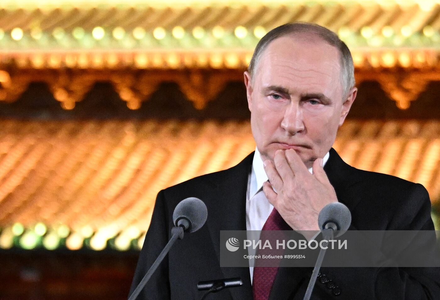 Официальный визит президента Владимира Путина в Китай