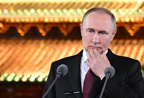 Официальный визит президента Владимира Путина в Китай