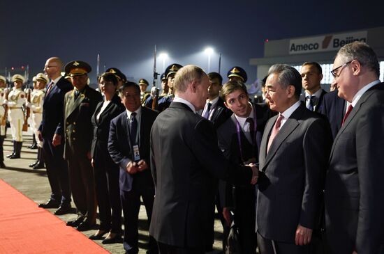 Официальный визит президента Владимира Путина в Китай