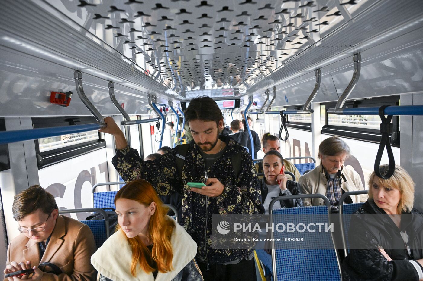 В Москве запустили первый беспилотный трамвай