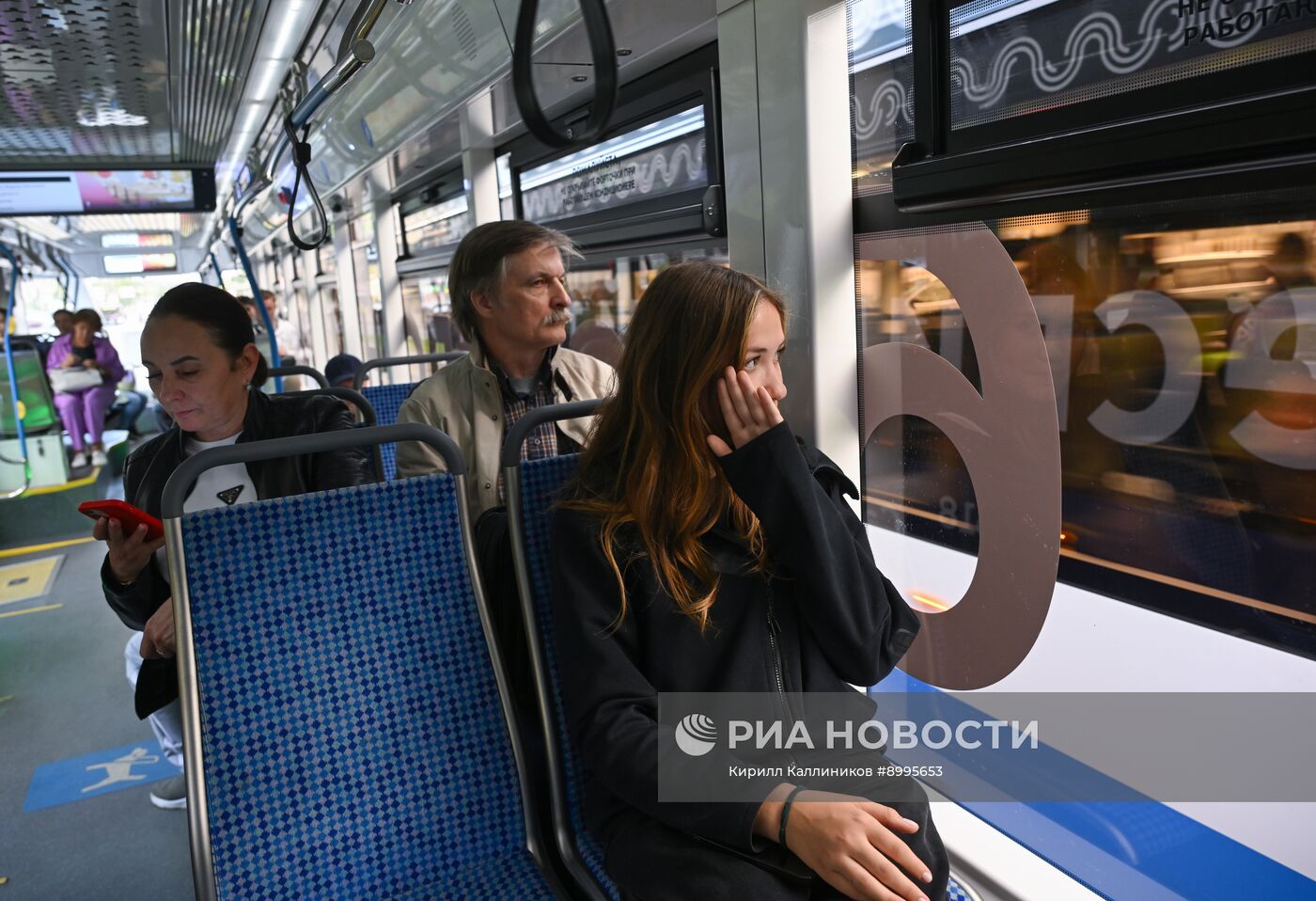 В Москве запустили первый беспилотный трамвай