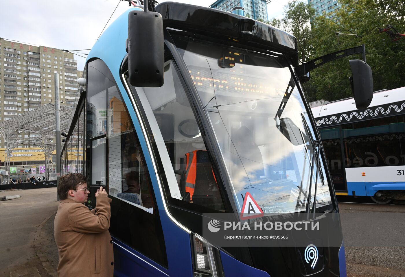 В Москве запустили первый беспилотный трамвай